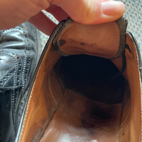 Loake Men's Shoes black 9.5 - Picture 3 of 12